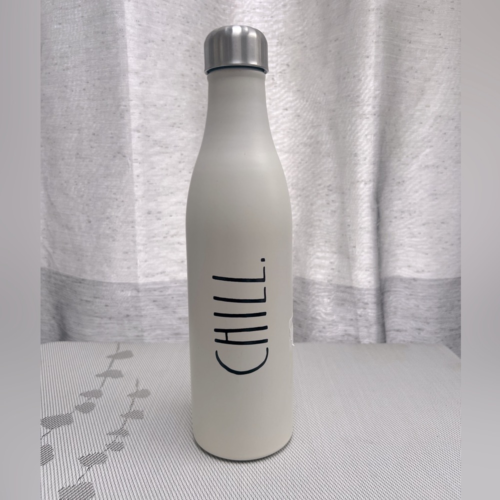 Rae Dunn CHILL Insulated Water Bottle NWT